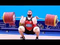 Lasha Talakhadze (GEO) – 484kg 1st Place – 2019 World Weightlifting Championships – Men's +109 kg