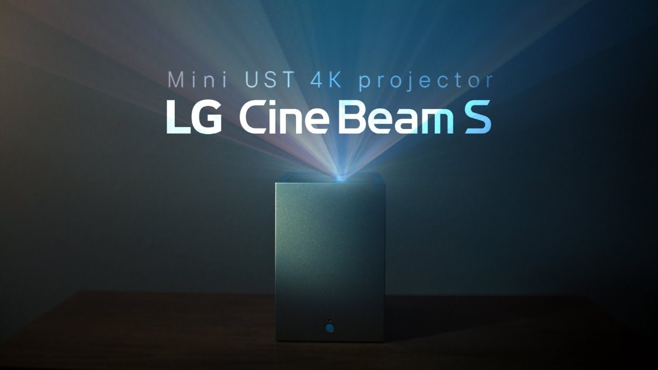 LG CineBeam S : Our Best Mini UST 4K Projector Yet | LG - YouTube
