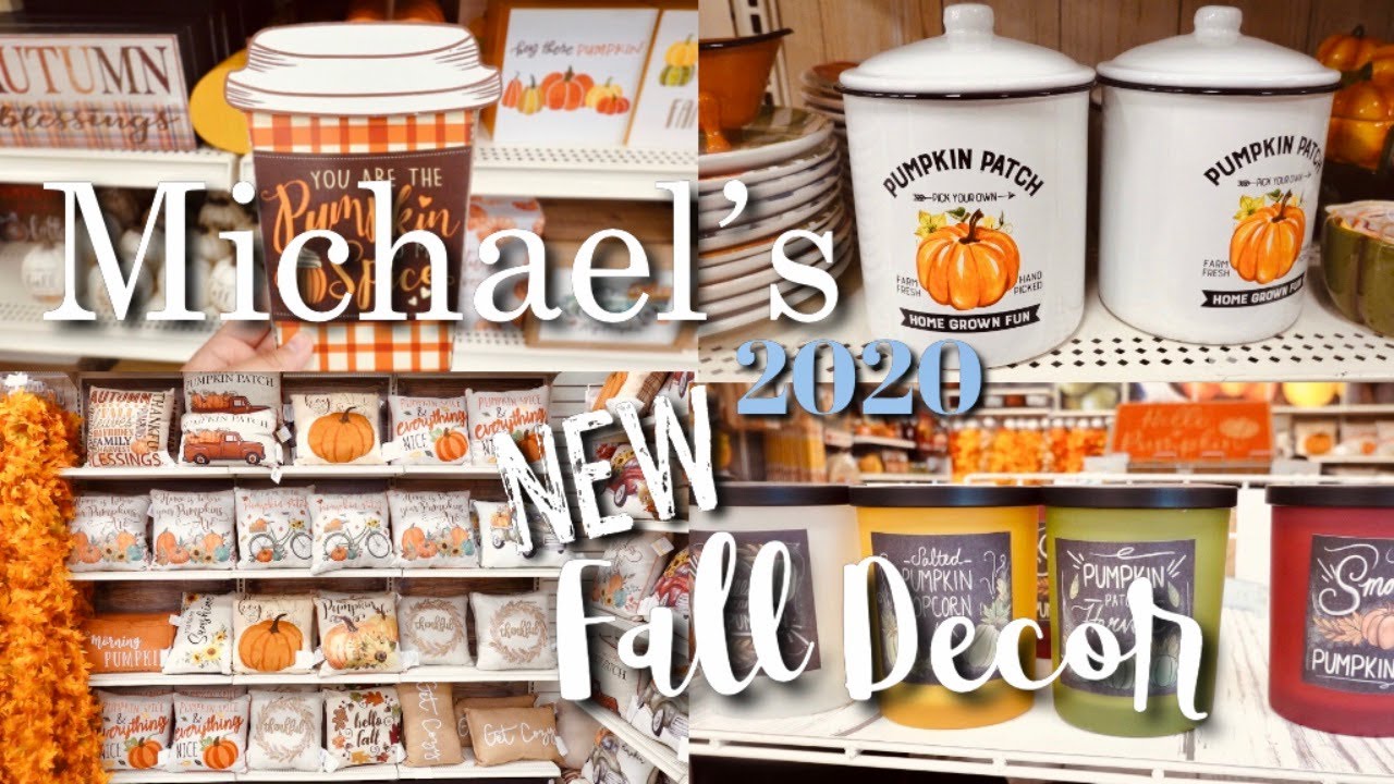 Michaels Fall Decor 2020, New Fall items falldecor fall2020 