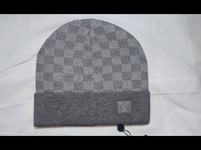 outfit grey lv beanie