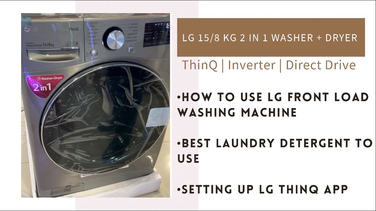 Lg Thinq Washer Dryer Combo Manual