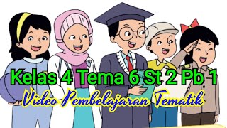 KELAS 4 TEMA 6 SUBTEMA 2 PEMBELAJARAN 1 - VIDEO PEMBELAJARAN TEMATIK