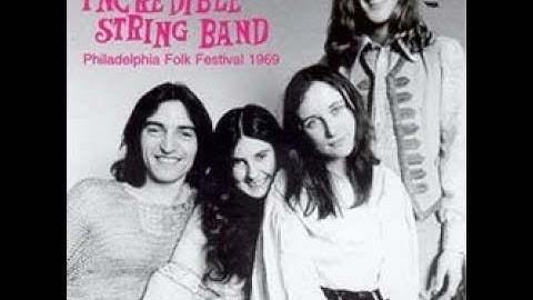 The Incredible String Band live at The Philadelphia Folk Festival 1969