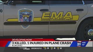 3 killed in Kokomo plane crash