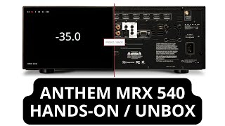 Anthem MRX 540 Home Theater Receiver Unboxing