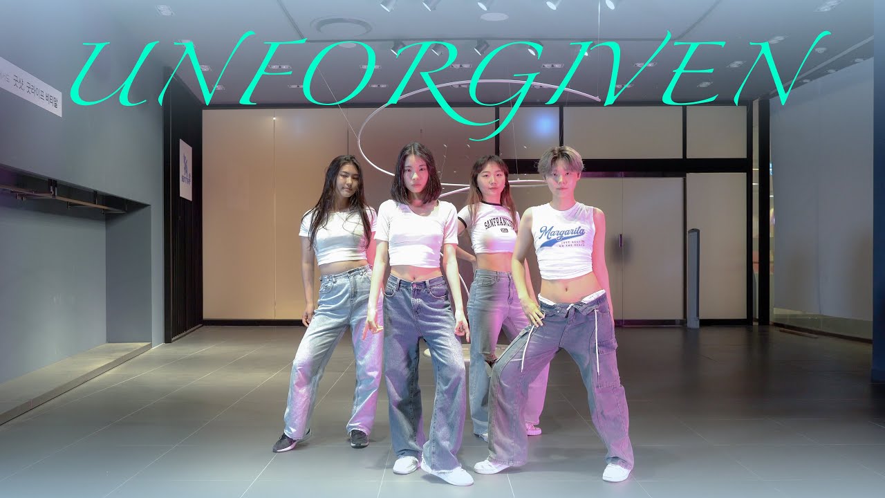 LE SSERAFIM(르세라핌) - UNFORGIVEN l 부산점 초급반 Class video