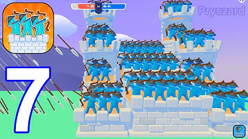 Archery Bastions: Castle War - Gameplay Walkthrough Part 7 Levels 48-52 (iOS,Android Gameplay)