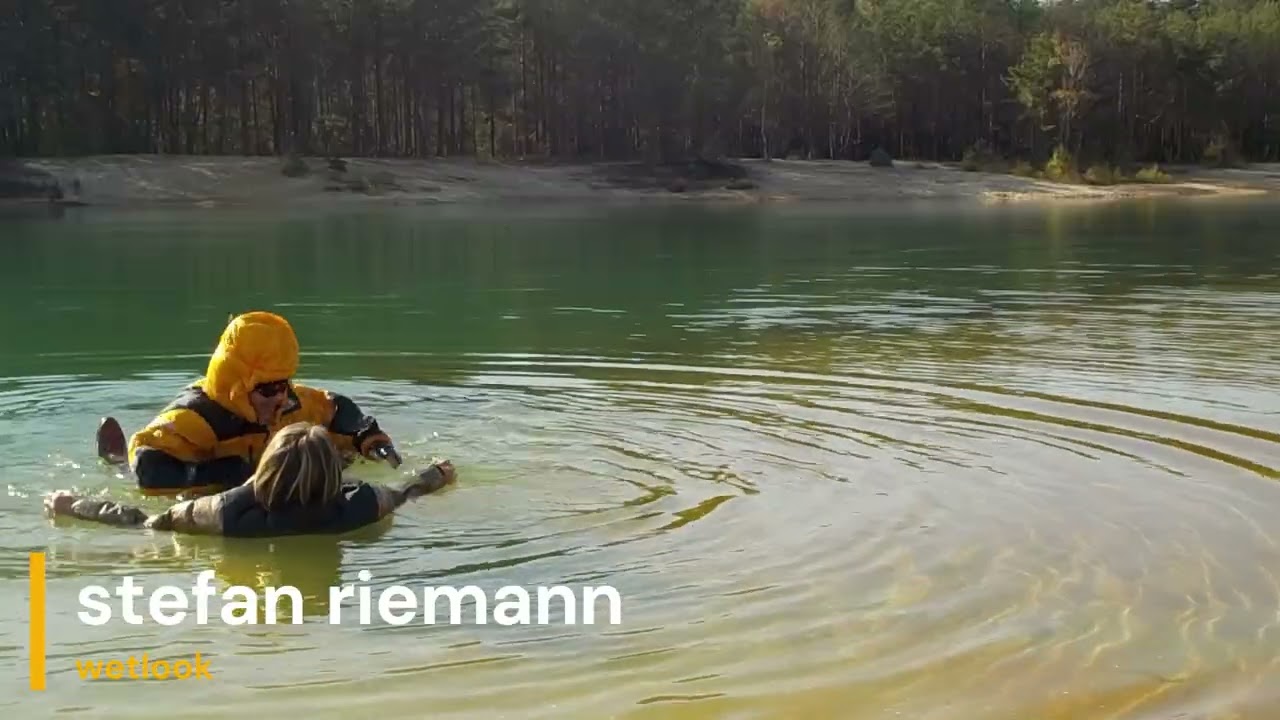 Goldener Oktober - 2x wetlook mit Daunenklamotten von TheNorthFace