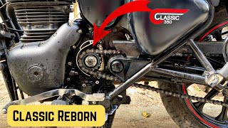 Classic Reborn Inner Chain Sprocket Cleaning ? and Maintaining | Classic 350 Maintenance Tips