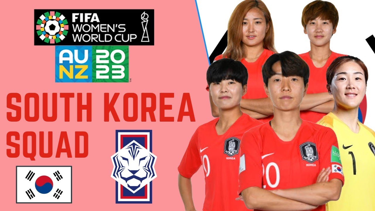SOUTH KOREA Official Squad FIFA Women's World Cup 2023 | FootWorld ...