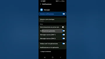 ¿Cómo quitar la notificación de mensajes?