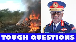 Unbelievable Tough questions to Ruto's Government on Ogolla's tragic air crash