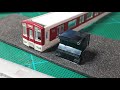 Nゲージ　近鉄電車　グリーンマックス製の近鉄赤帯VVVF車のライトユニットを取り外す