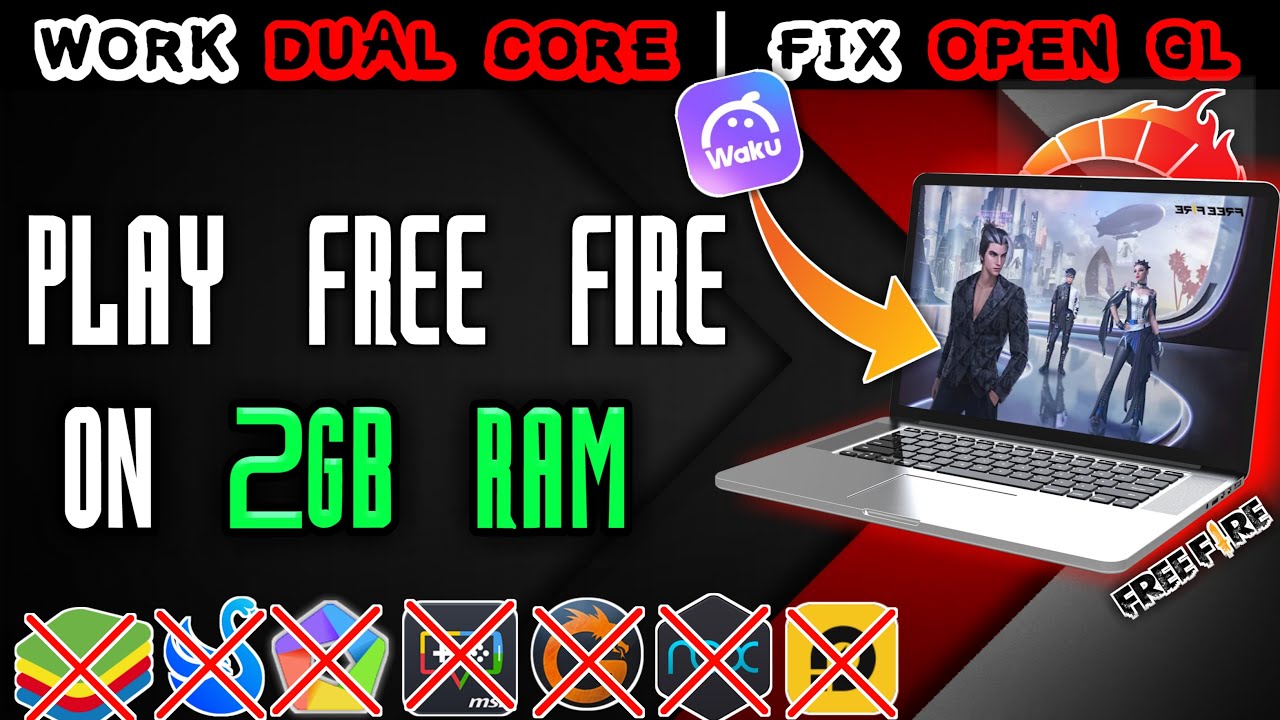 how to play free fire in 2 gb ram pc, how to play free fire in laptop, play  free fire in pc