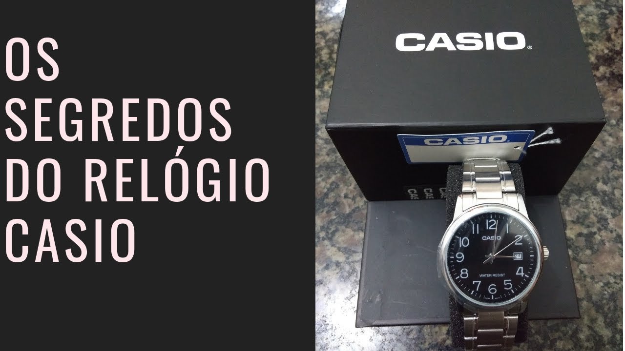 casio analogico masculino