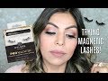 TRYING OUT MAGNETIC LASHES FROM EYELURE FIRST IMPRESSION | FABIOLAG