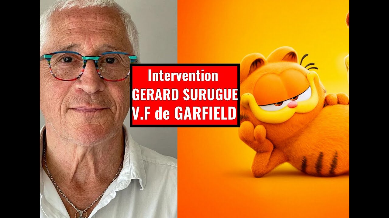 Démo doublage Gérard Surugue (voix française de Garfield et Bugs Bunny)