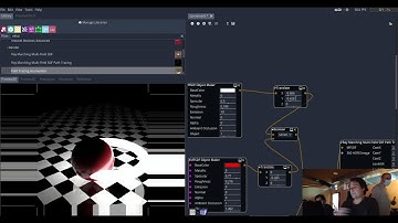 Ray Marching in Material Maker @ inercia demo party 2021 using MFSDF