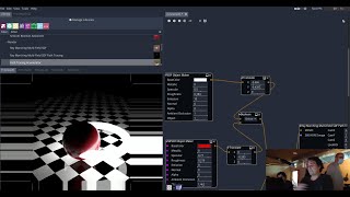 Ray Marching in Material Maker @ inercia demo party 2021 using MFSDF