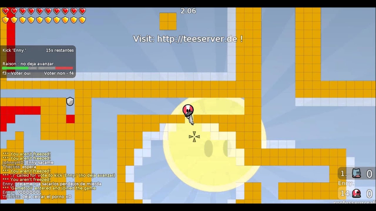 Teeworlds - YouTube