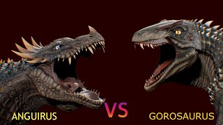 ANGUIRUS VS GOROSAURUS