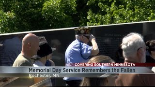 Rochester community honors veterans at Memorial Day ceremony
