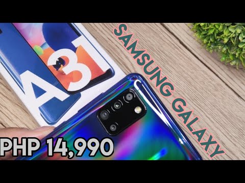 Samsung A31 unboxing   review  Sulit nga ba ang Price for the Specs 