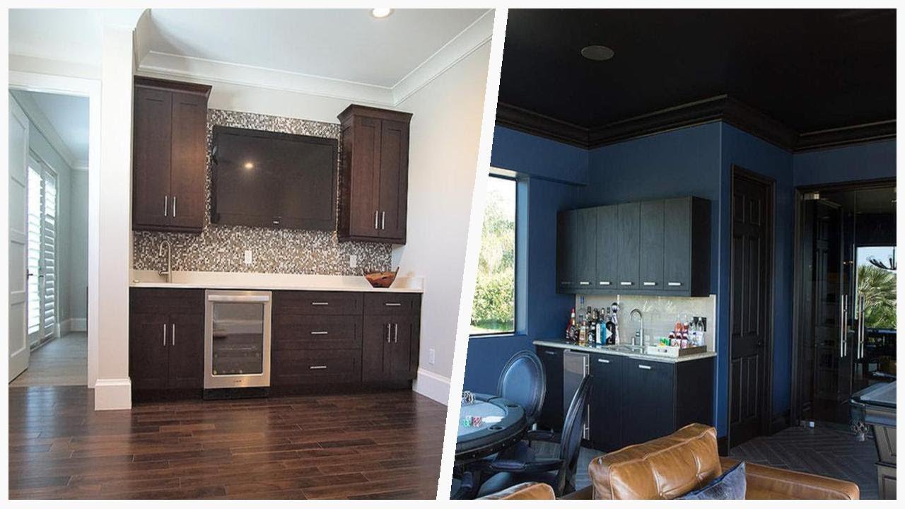 75 Large Home Bar With Glass Sheet Backsplash Design Ideas You'll Love