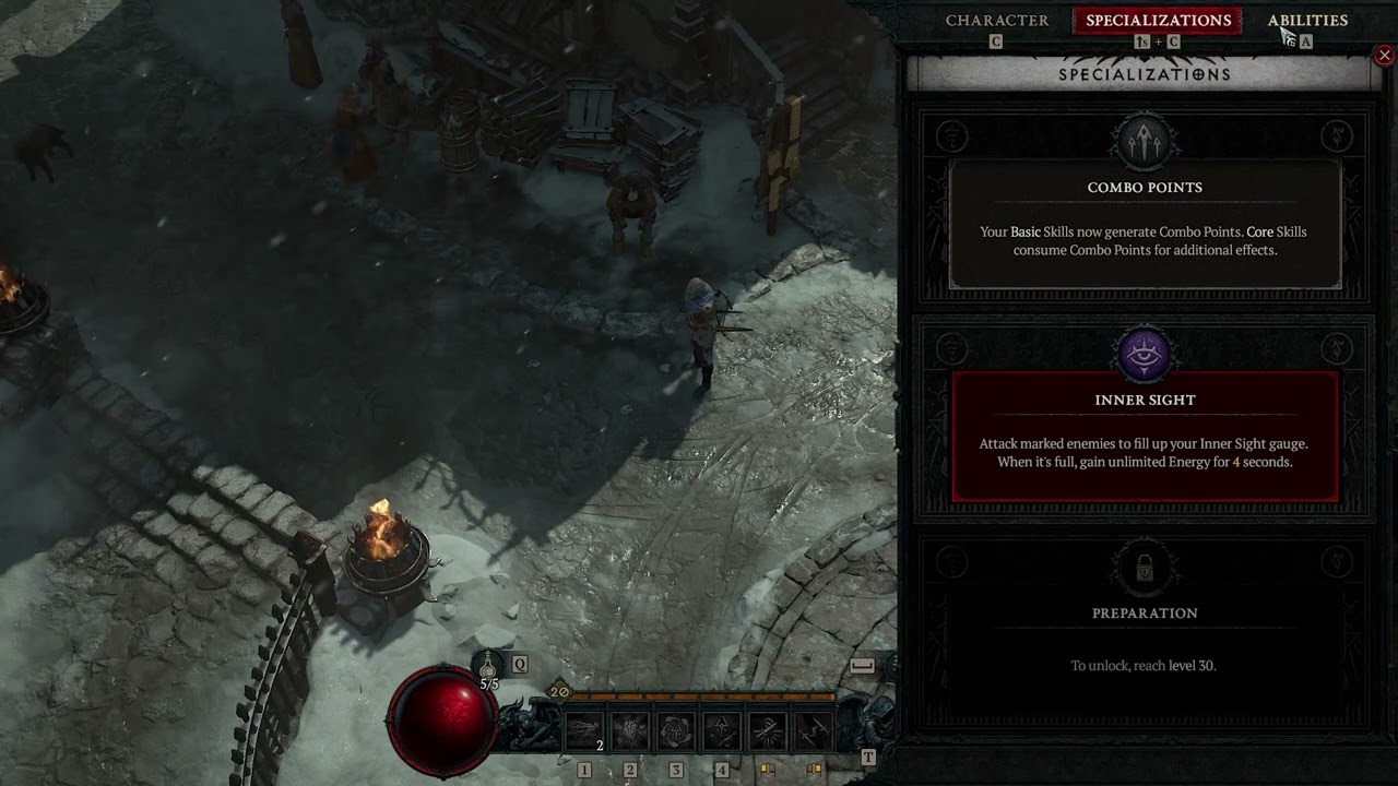 Diablo 4 Rogue build I created to defeat Ashava in Server Slam