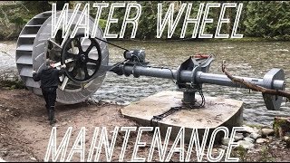 Demonstration of Waterwheel Maintenance