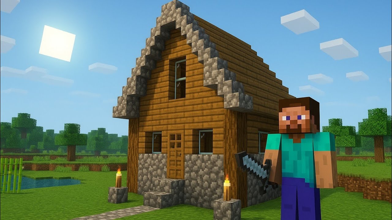 I am build a normal house 001 - YouTube