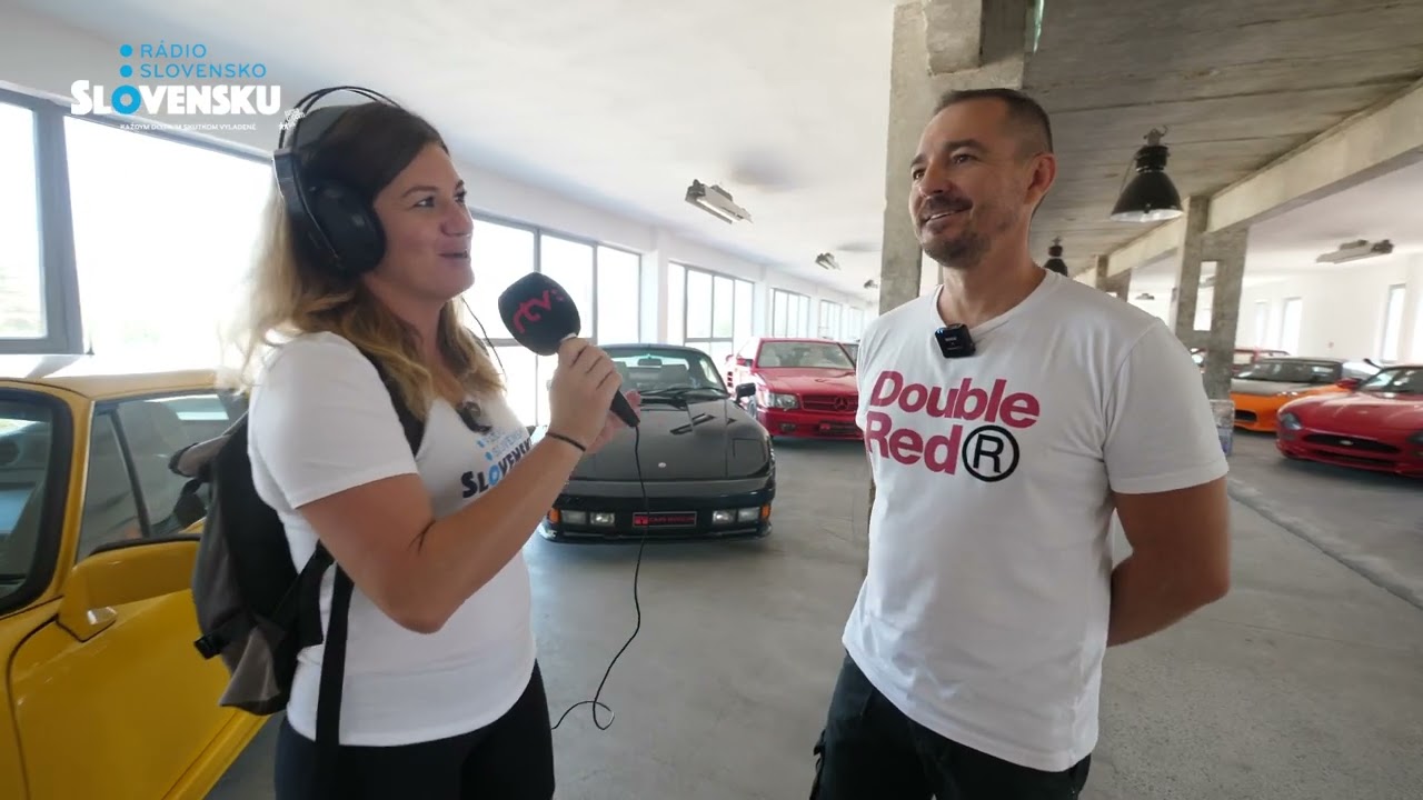Brezno, Double Red Cars Museum - Rádio Slovensko Slovensku 2023 na cestách