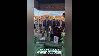 Traveller man Singing at funeral - (Relatable Traveller and Gypsy Culture)