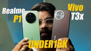 Most Powerful 5G Phone Under 15K 😱 Vivo t3x vs Realme P1 5G | Don't Buy the Wrong Device 🥺