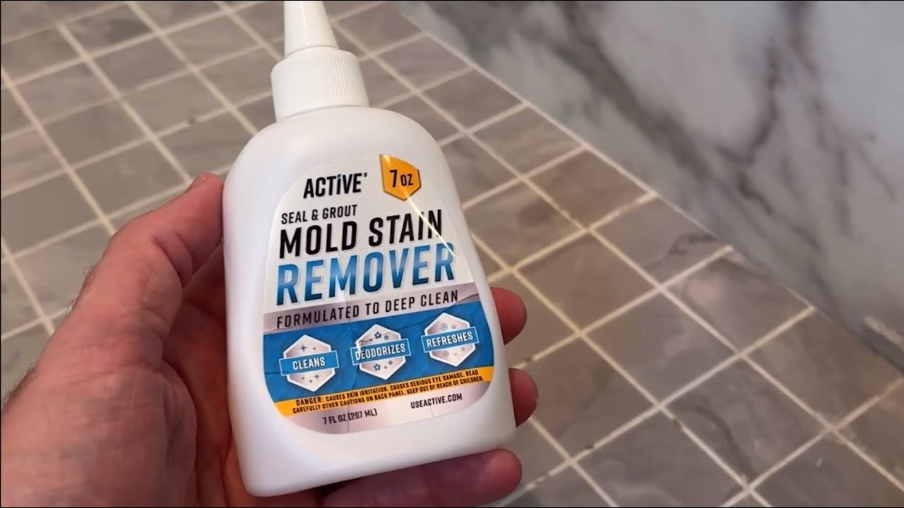 Honest Review | Active Mold Stain Remover for Shower Mildew Grout Cleaner