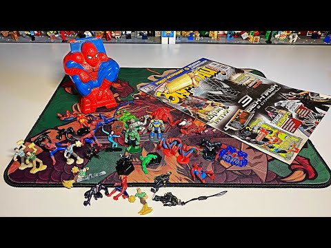 LIGHT UP COMIC AND SPIDER-MAN FIGURES FROM 2007