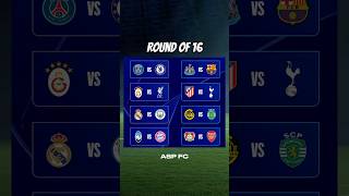 I simulated the Champions League Round of 16 on FC 26!