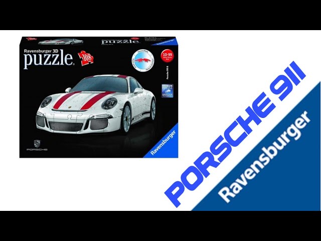 Porsche 911 3D PUZZLE Ravensburger - YouTube