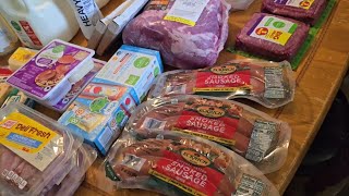 Kroger Grocery Haul and Meal Plan for our Large Family