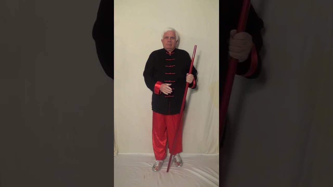 Black Cottons Red Pants Red Staff