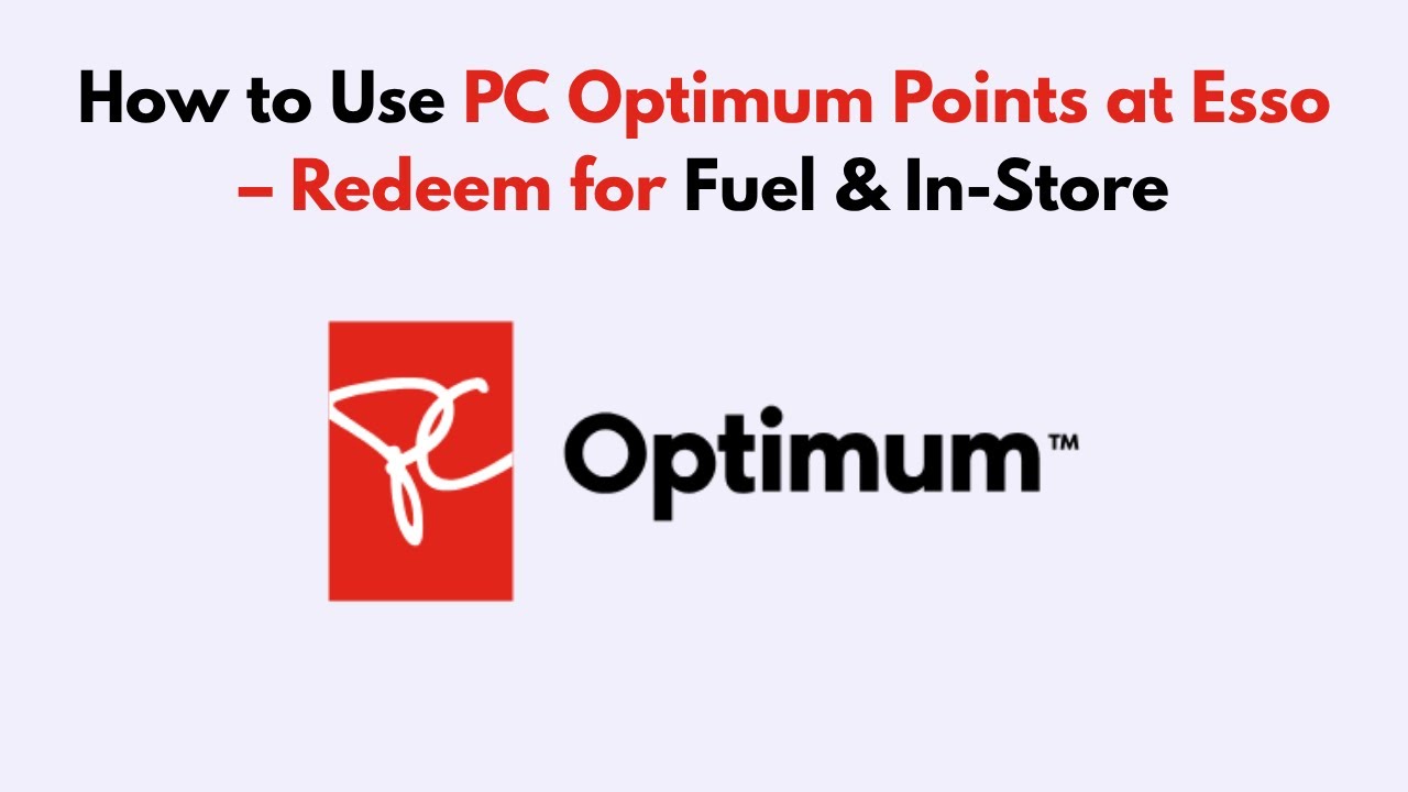 Как использовать баллы PC Optimum в Esso: используйте их для оплаты топлива и покупок в магазине
