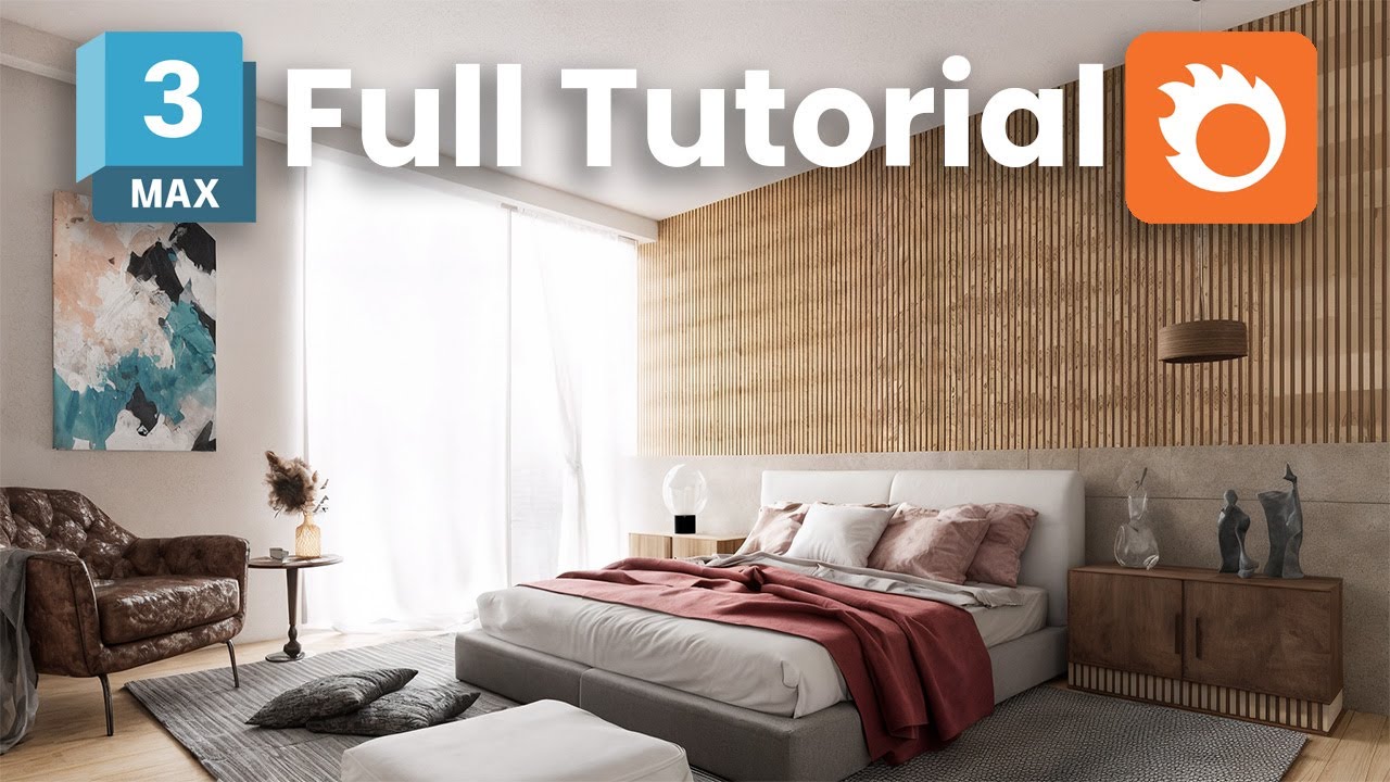 Bedroom Rendering - 3Ds Max + Corona