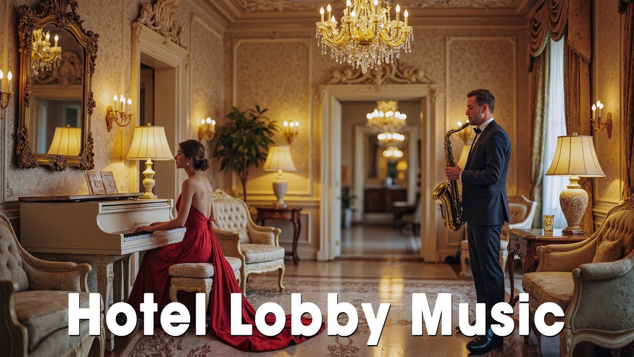 Luxury Hotel Lobby | Elegant Dialogues and Gentle Melodies π· Soft Jazz for a Refined Atmosphere Luxury Hotel Lobby | Elegant Dialogues and Gentle Melodies π· Soft Jazz for a Refined Atmosphere