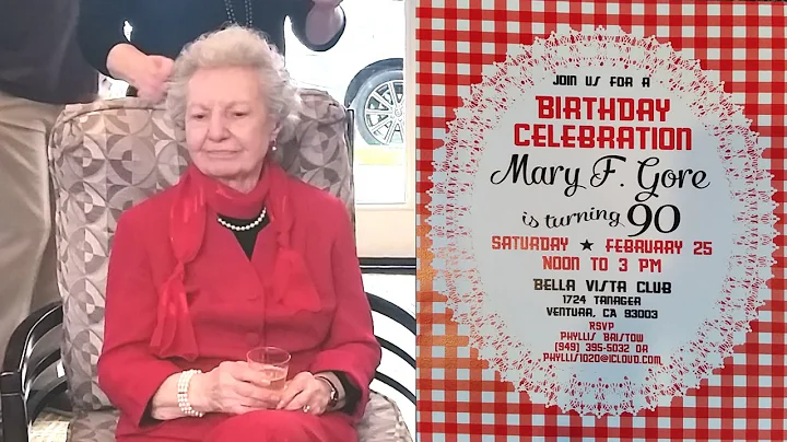Mary Gore at 90