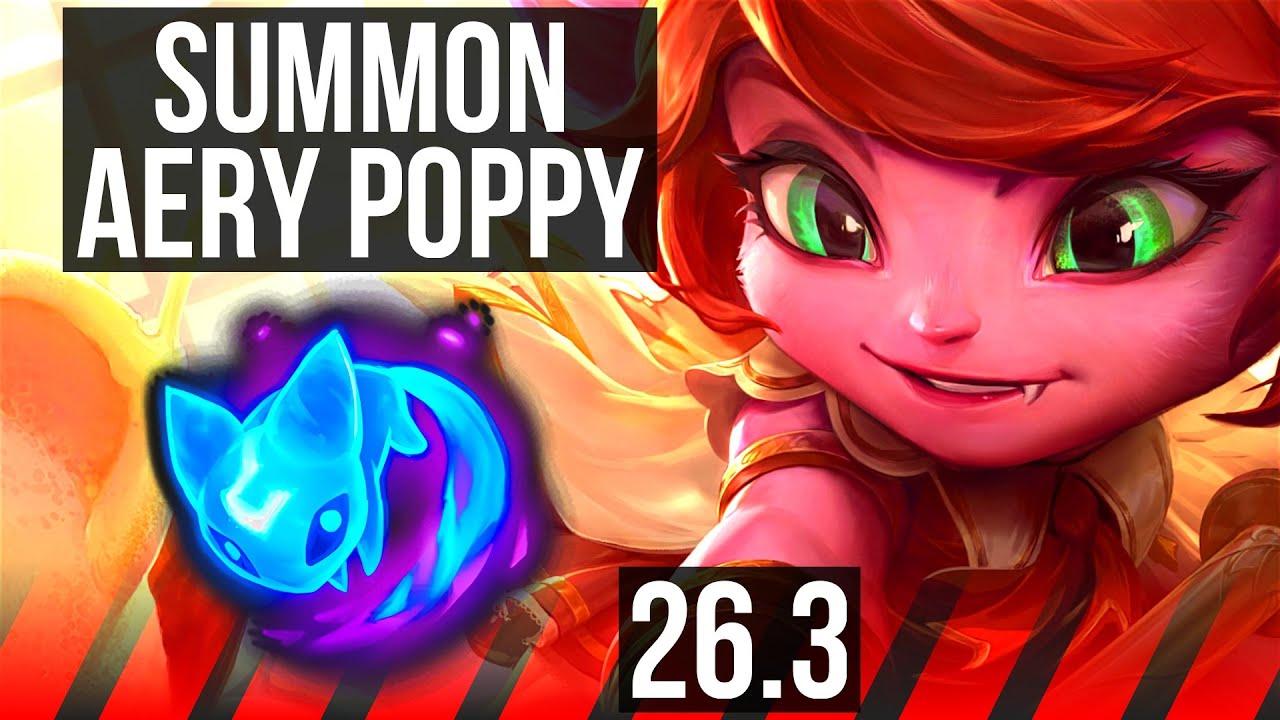 POPPY vs DARIUS (TOP) | Summon Aery | KR Diamond | 26.3