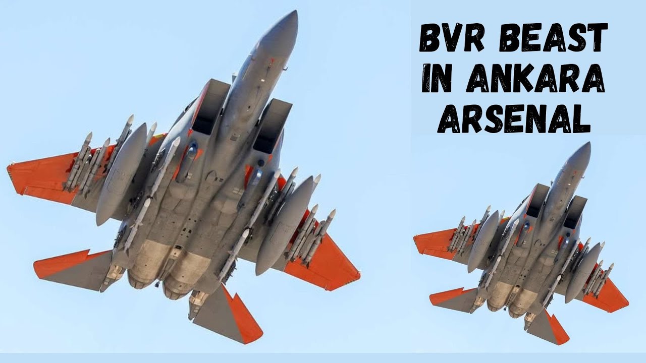 USA AIM-120C-8 Missile For Turkey: Combat Ability, Range, Stealth Strikes & Undetectable Radar