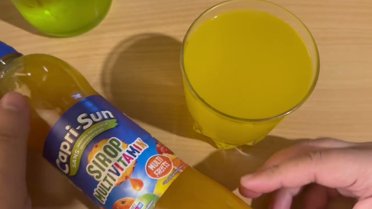 Capri-Sun lance une gamme de sirops enrichie en vitamines - Faire Savoir  Faire