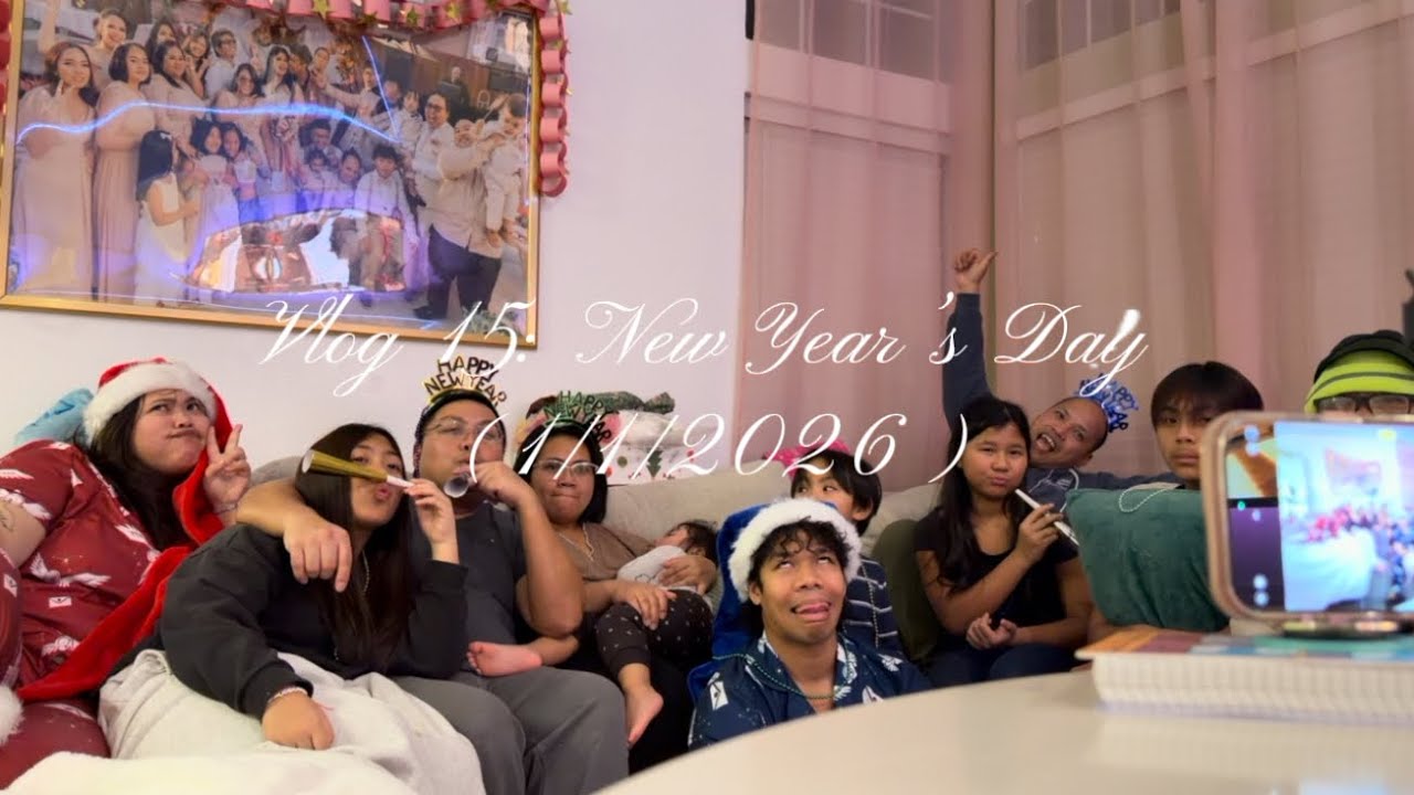 Vlog 15: New Year’s Day 2026 (Late X-mas Celeb)