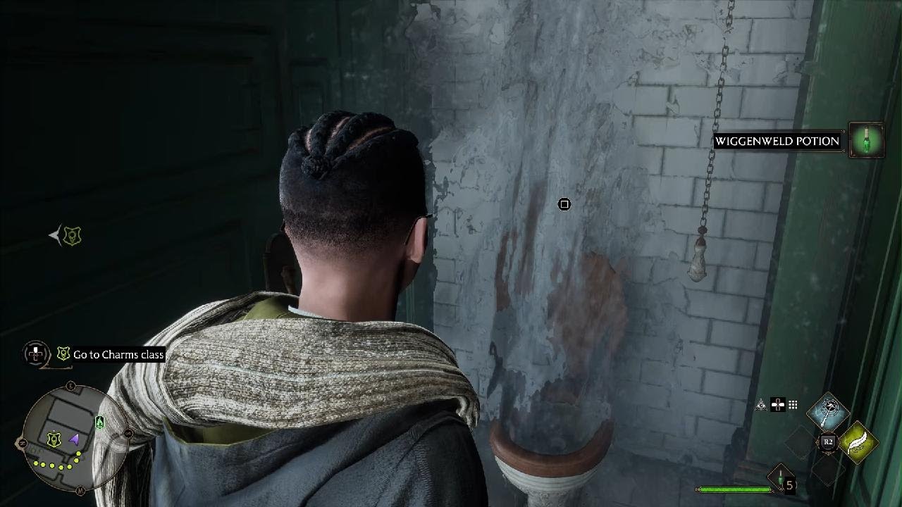 Moaning Myrtle's toilet flush (Chamber of Secrets Easter Egg ...
