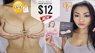 DOES IT WORK?!  BREAST LIFTS IN SECONDS? INSTAGRAM MAGIC BRA!